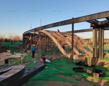 千樹承建河北園博園木結(jié)構(gòu)建筑在建中，敬請期待成品！
